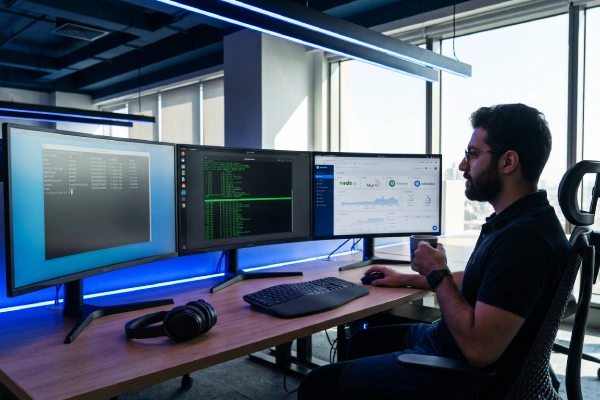 کاربردهای سرور مجازی لینوکس برای توسعه نرمافزار، Docker، Node.js و سرویسهای ابری