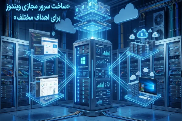 ساخت سرور مجازی ویندوز برای اهداف مختلف