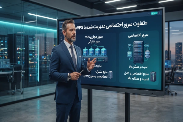 تفاوت سرور اختصاصی مدیریت شده با VPS