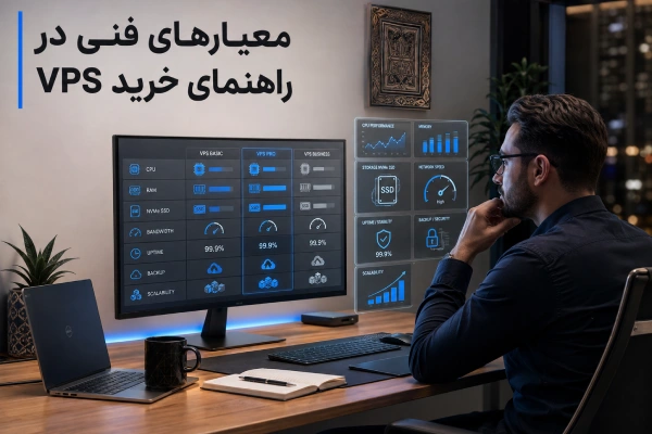 معیارهای فنی در راهنمای خرید VPS