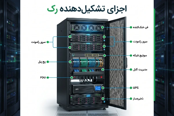 اجزای تشکیلدهنده رک چیست؟