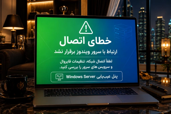 رفع خطای Connection Error در سرور ویندوزی